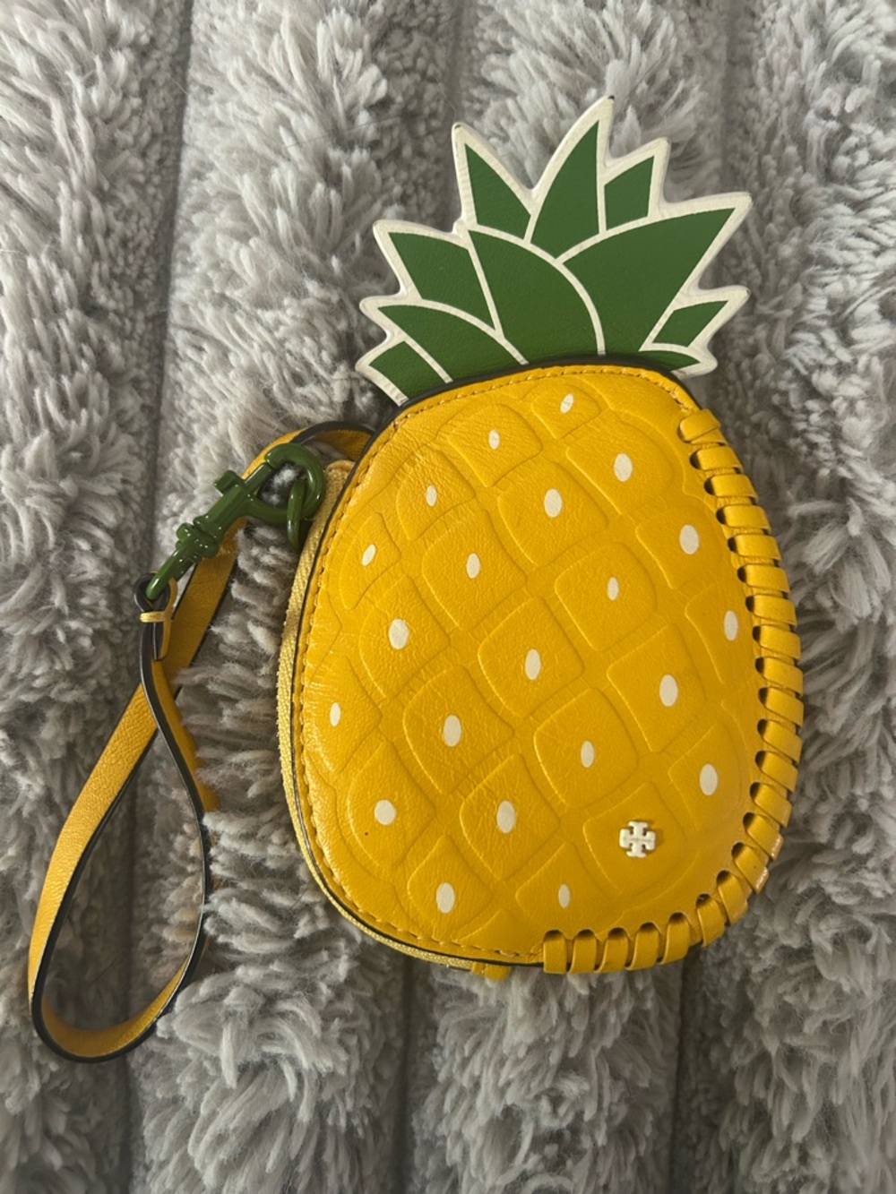 Tory Burch Pineapple Wristlet / Coin Pouch